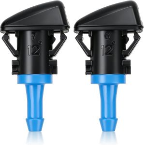 GoaMotors 2PCS Front Windshield Washer Nozzles Replacement 68024312AB