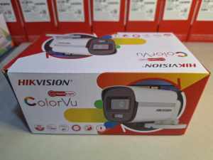 Hikvision DS-2CE10DF0T-LPFS 2MP Mic Smart Hybrid Light ColorVu Fixed Mini Bullet Camera