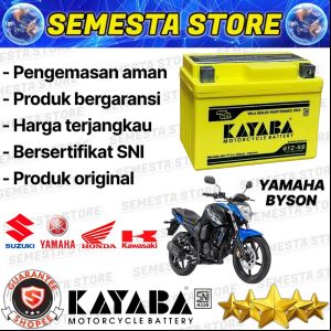 BERKUALITAS TERBAIK KAYABA GTZ5S AKI BYSON ARASHI NEX SHOGUN 125 SKYDRIVE MTZ5S GTZ4V DTZ5S YTZ5S YTZ4V