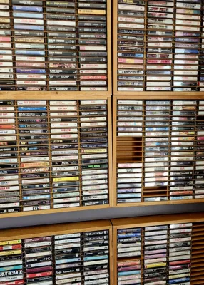 Kaset pita jadul musik indo dan barat teropuler random