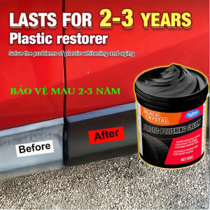 GEL KHÔI PHỤC NHỰA & CAO SU XE Ô TÔ NHƯ MỚI GEL LÀM ĐEN BẢO VỆ BỀ MẶT NHỰA DA.