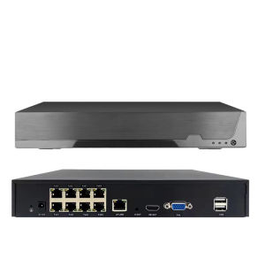OVERSCAM 8CH 4K POE ระบบ NVR-H.265 + เครื่องบันทึกวีดีโอ | 4TB HDD | การตรวจจับการเคลื่อนไหว | เอาต์พุต HDMI/VGA | การควบคุมแอพนำสมัย