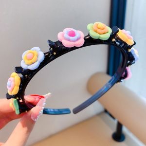 Bando Anak Perempuan Lucu Korea Motif Hairband Bondu Bandana Anak Bayi Import Jepit