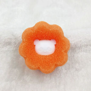 ลูกบอลซักผ้าฟองน้ำ ป้องกันการพันกัน ลูกบอลทำความสะอาดเครื่องซักผ้า ลูกบอลขจัดคราบมหัศจรรย์ ลูกบอลดูแลซักผ้า [ จัดส่งฟรี ]