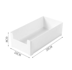 กล่องพลาสติกลิ้นชักอเนกประสงค์ สามารถนำกล่องมาวางต่อขึ้นเป็นแนวตั้งได้