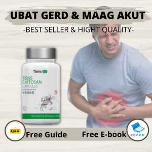 UBAT GASTRIK GERD - CHITOSAN TIENS - TIENS CHITIN CHITOSAN - UBAT UNTUK GERD PENJAGAAN USUS GASTRIK PENCERNAAN UBAT LAMBUNG LULUS KKM -  Detox Kuruskan Badan Help reducing fat slimming body cheap promo - LANCARKAN PENCERNAAN TUBUH (100 CAPSUL)