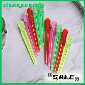 zhaoyanping 10Pcs Salon Hairpins Dedicated Section Grip Hair Clip Plastic Hairdressing Hair