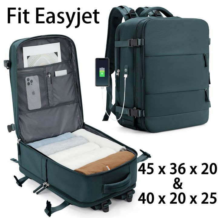 Easyjet Cabin Bag 45X36x20 Backpack, 40X20x25 Ryanair Carry-Ons, Women ...