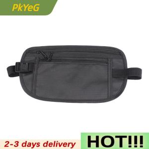 PkYeG 1PC Invisible Travel Waist Packs Waist Pouch for Passport Money Belt Bag Hidden Security Wallet Casual Bag For Men Women