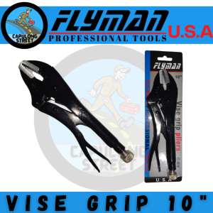 Vise Grip 10" Black Flyman Brand High Quality Tool