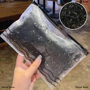 [COD] Home Base 1000PCS Disposable Rubber Bands Elastic Hair Ties Rings Band Kids Girl Ponytails