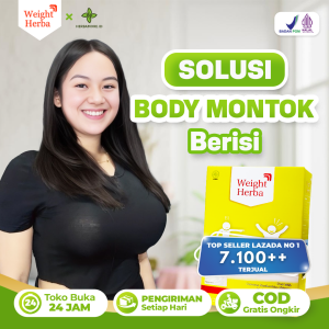 Weight Herba - Susu Penggemuk Penambah Berat Badan dan Tingkatkan Nafsu Makan / Bantu Wujudkan Bentuk Badan Ideal