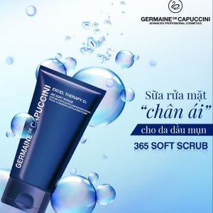 Sữa Rửa Mặt Tẩy Tế Bào Chết Excel Therapy O2 365 Soft Scrub Germaine De Capuccini 150ml