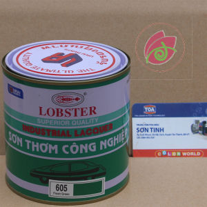 Sơn thơm nhanh khô màu xanh lá  fresh green Lobster 605 800ML