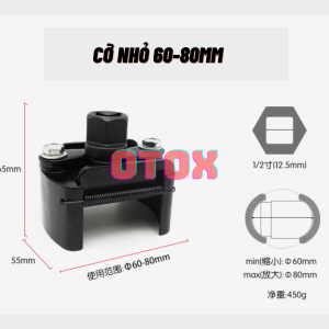 Cảo lọc dầu ô tô đa năng bán nguyệt các cỡ OTOX