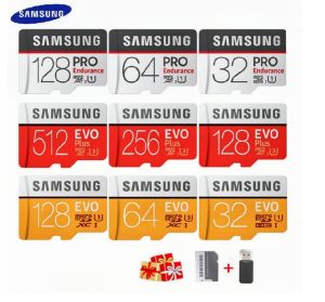 ♥Available Stock +FREE+COD♥ 100% ORIGINAL SAMSUNG 64GB/128GB/256GB/512GB Micro SDXC C10 U1 Micro SD Card SDcard 95MB/s Read Speed HIGH TRANSFER
