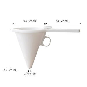 Handheld Cream Funnel Serving Cup Cake Baking Cream Dispenser DIY Baking Tools