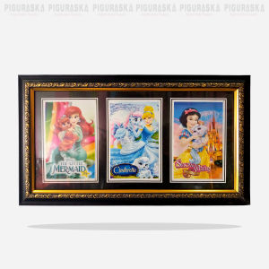 Pigura Foto 4R Susun isi 3 - Pigora Gandeng 3 / Frame Horizontal - Bingkai Foto 4R 3 in 1