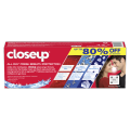 Closeup Gel Toothpaste with Antibacterial Zinc Red Hot 175g Twin Pack. 