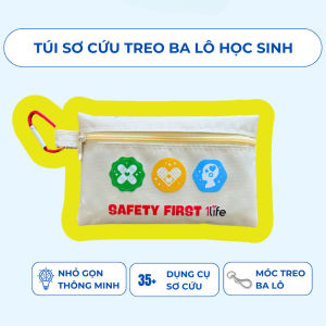 Túi Sơ Cứu Mini Cho Bé – 35+ Dụng Cụ Túi Chống Nước Treo Ba Lô Du Lịch Gia Đình Đã Kiểm Duyệt