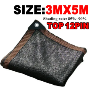 Anti-UV 90% Sunshade Net Outdoor Garden Net Farm Net Greenhouse Net Sunscreen Sunshade