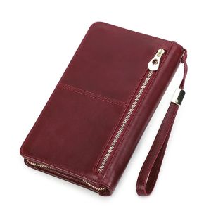Genuine Leather Family Passport Clutch Wallets Passport Cover Travel Clutch Bag Men‘s Bag Handbag Card Holder Name Engraving2026