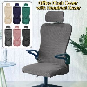MAOMEI HOUSE Màu sắc đồng nhất Bọc ghế văn phòng Đàn hồi Chống bụi Bọc ghế chơi game Phù hợp phổ quát Thoáng khí Bọc ghế xoay Trang trí nhà cửa