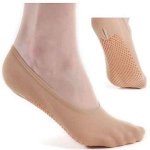 JVL Womans Plain Invisible Socks Ladies non-slip sockssock