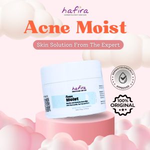 Moisturizer Acne Moist HAFIRA SKINCARE Niaciamade Pelembab Wajah Penghilang Bekas Jerawat BPOM HALAL