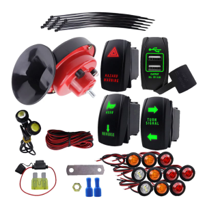 Comprehensive Turn Signal Featuring High Brightness Lights For UTV ATVs Safety Enhancement Offering Simple Installation