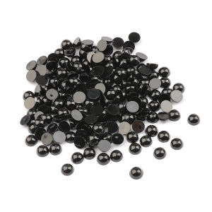 ลูกตาอะคริลิคสีดำทรงกลมขนาด3-20มม. ลูกปัดเย็บสำหรับตุ๊กตาหมีแพนด้าตุ๊กตาหมีงานฝีมือแบบทำมืออุปกรณ์ของเล่นสำหรับเด็กๆ10-500ชิ้น