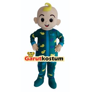 Kostum maskot badut cocomelon yoyo watermelon setelan lucu karnaval