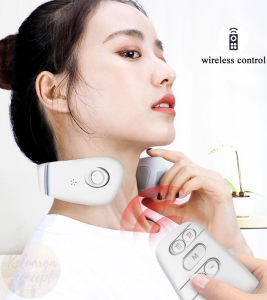 Remote Control Multifunctional Wireless Neck Massager Intelligent Electromagnetic Cervical Spine Massager Body Pain Relief Relax Home Fitness