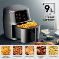 OOKAS LCD Touch Air Fryer 7L 9L Digital Household Automatic Intelligent Electric Fryer Machine. 
