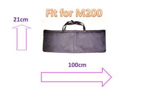 M-200 Professional Adjustable Double 2 in 1 Microphone Tripod Mic Stand With Dual Mic Clip