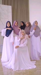Jilbab hijab kerudung bergo krudung wanita dewasa instan khimar terbaru new terlaris terkini modern kekinian murah viral 2022 Arrafi AR 591  adem mudah di bentuk cantik semi soft pet bahan baby doll ori premium cantik bayar di tempat COD gratis ongkir