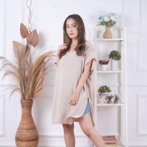 NATALIA - NINA LONG SQUARE | ATASAN TUNIK WANITA CRINGKEL PREMIUM