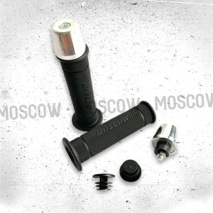 PAKET HAND GRIP HG55 HG66 HANDGRIP MODEL RCB HG 55 HANDLE TANGAN MOTOR LEMBUT SARUNG GAS KARET TEBAL HANFAT HANDFAT HG 66 ORIGINAL MOSCOW HANDEL GAS SEPASANG + JALU BANDUL STANG MO XEON BEAT REVO SUPRA MIO SCOOPY NMAX AEROX ADV LEXI BYSON THUNDER NINJA CB