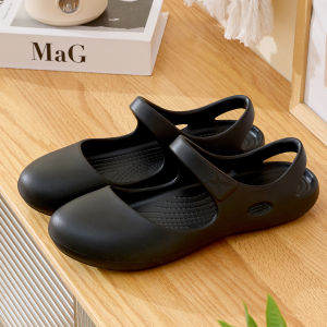 Free Shipping WomenS EVA Slip-On Sandals With A Single Strap Non-Slip Waterproof Beach-Friendly Casual And Suitable For Home Use Or As Nurse Slippers