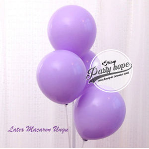 Balon Latex Macaron ISI 100 / Balon Warna Pastel 12 inch Per Pack