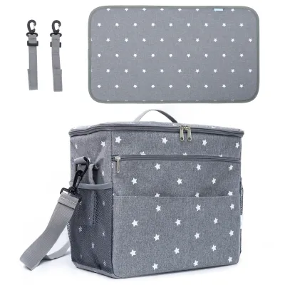 Orzbow Universal Baby Stroller Diaper Organizer Bag Large Capacity Mummy Diaper Bags Travel Hanging Carriage Pram Stroller Accessories