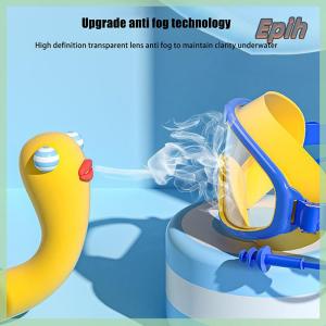[Epih] 2025 Large Frame Swimming Goggles For Kids High Quality Antifog Swim Glasses Waterproof HD Swim Eyewear Swim Equipment