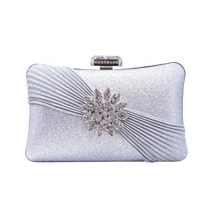 Waiwai Tas Pesta Wanita Wanita Sling Bag Mewah Glitter Berkilau 20101G Clutch