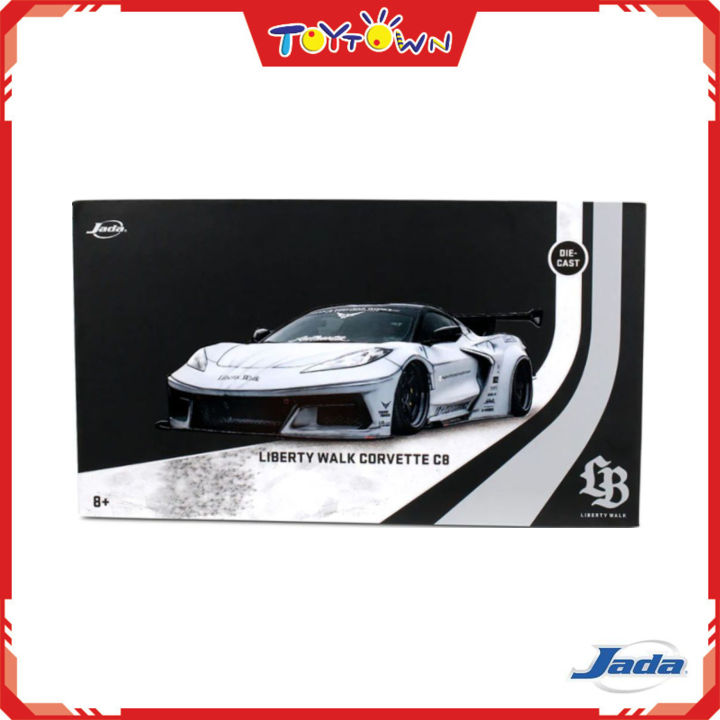 Jada Toys® - Liberty Walk - Corvette C8 Die Cast Multicolor