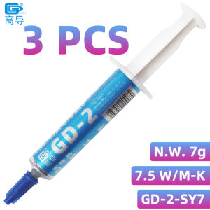 GD-2 Thermal Paste Processor Grease Compound Silicone 1/3/7/15/30 g 7.5 W/M-K For CPU GPU Printer Heat Sink Cooling Cooler SY30