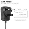 Lekato Wireless Guitar Effect Pedal Power Adapter Looper Guitarra Loop Station Power Supply Daisy Chain Cable Adapter 6 Ways 9V. 