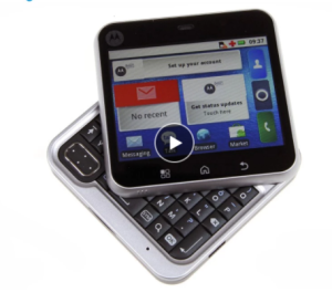 Original Motorola MB511 Moto Android OS GPS WIFI 2.8\" 3.0MP GSM Mobile Phone