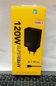 Charger 120W SUPERDART RLM X7 PRO Power Adapter Support Fast Charging