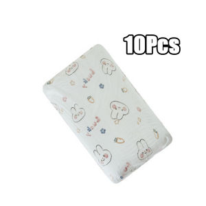 10PCS Portable Disposable Pillow Covers Non-Woven Travel Dirty Proof Bedding Accessories