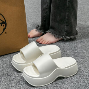 [Free Shipping] 2026 New High-Heeled Slippers for Women Summer Indoor and Outdoor Wear Non-Slip Eva Thick-Soled Height-Increasing Sandals